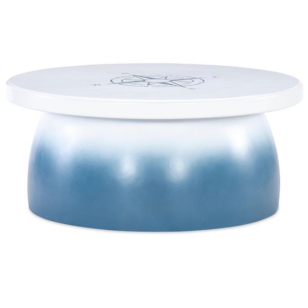 Tavolino da caff¨¨ Ocean, Blu/Bianco yh9436332