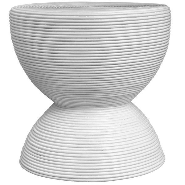 Tavolino laterale Bongo, Colore Bianco yb0335889
