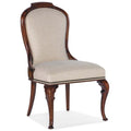 Sedie laterali imbottite Charleston Ciliegia Maraschino, Set da 2 wh6098643