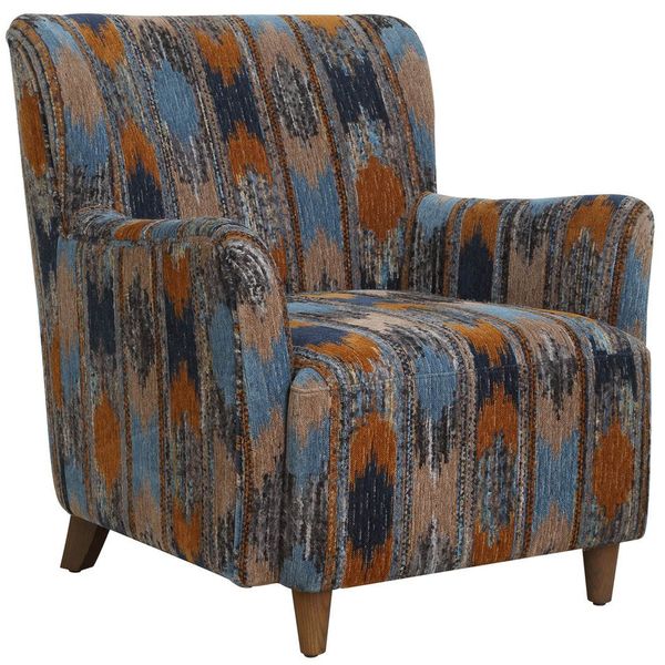 Poltrona Lainey motivo Ikat ah6456405