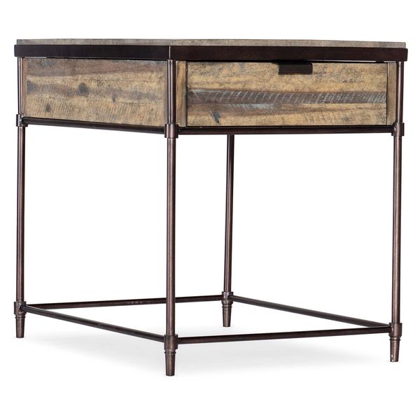 Tavolino d'angolo rettangolare St. Armand, Legno Naturale Chiaro bj5341842