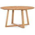 Tavolo da pranzo rotondo Harbor finitura Naturale lb4720535