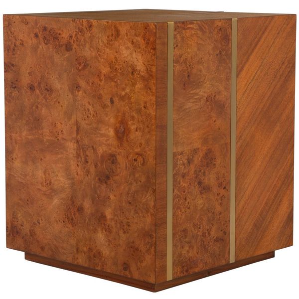 Tavolino laterale Seven Wonders finitura multivenatura legno bj9638052