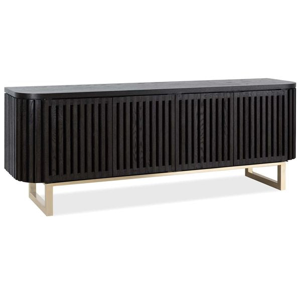 Consolle multimediale Easton, Colore Nero ly6639332