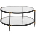 Tavolino da caff¨¨ Chadid, Colore Nero da4205788